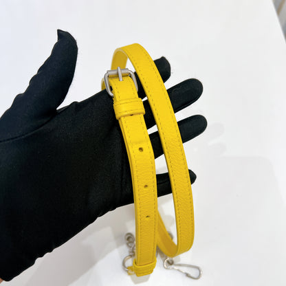 Balenciaga Small Triangle Duffle Bag In Yellow