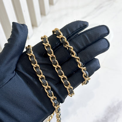 Chanel Wallet On Chain in Black GHW