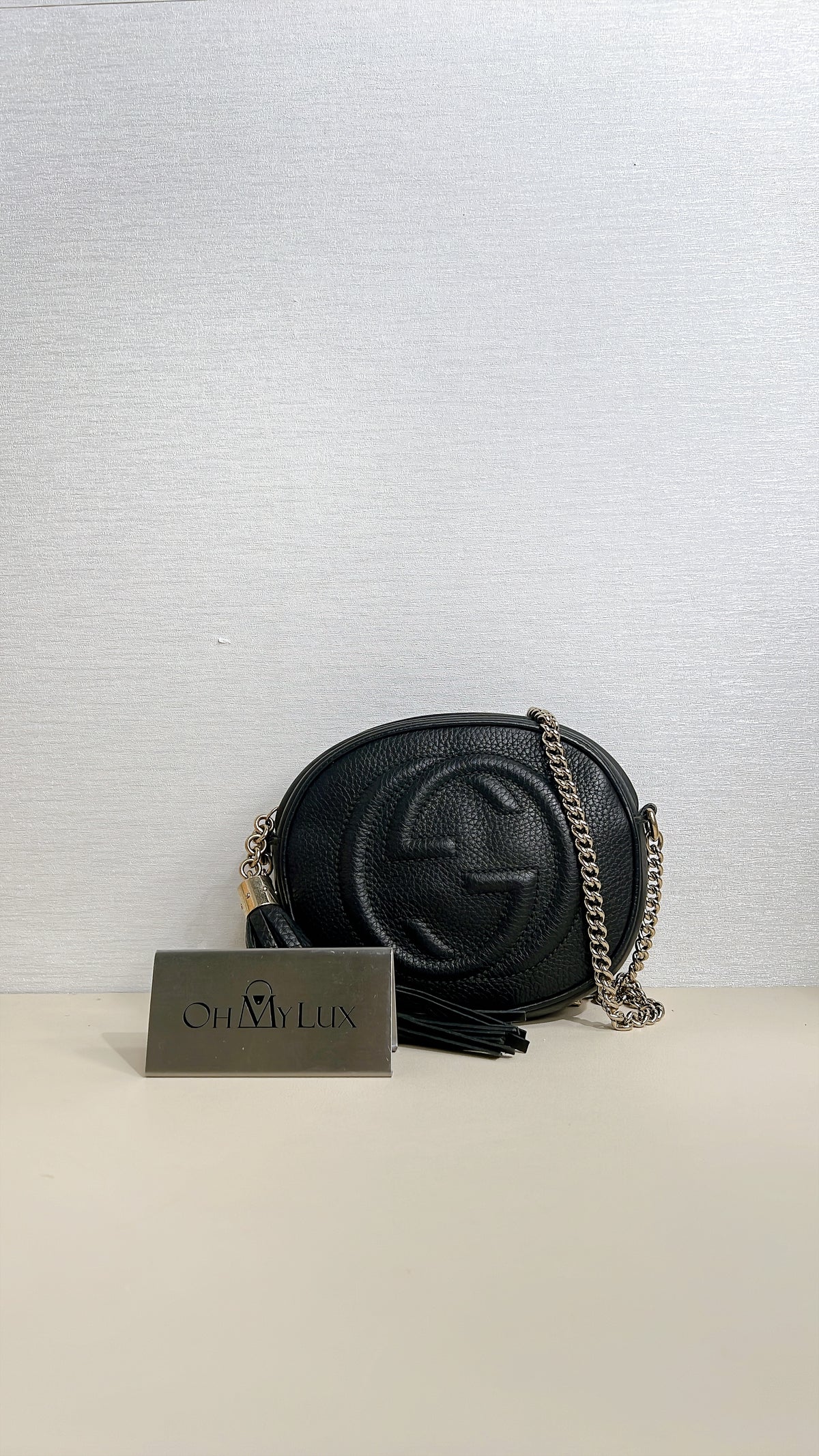 Gucci Disco Soho Chain Round Bag