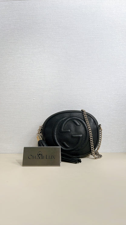 Gucci Disco Soho Chain Round Bag