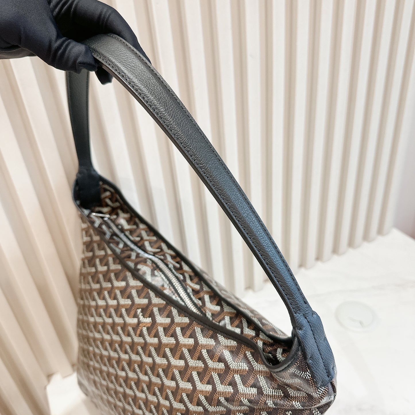Goyard Boheme Hobo in Black