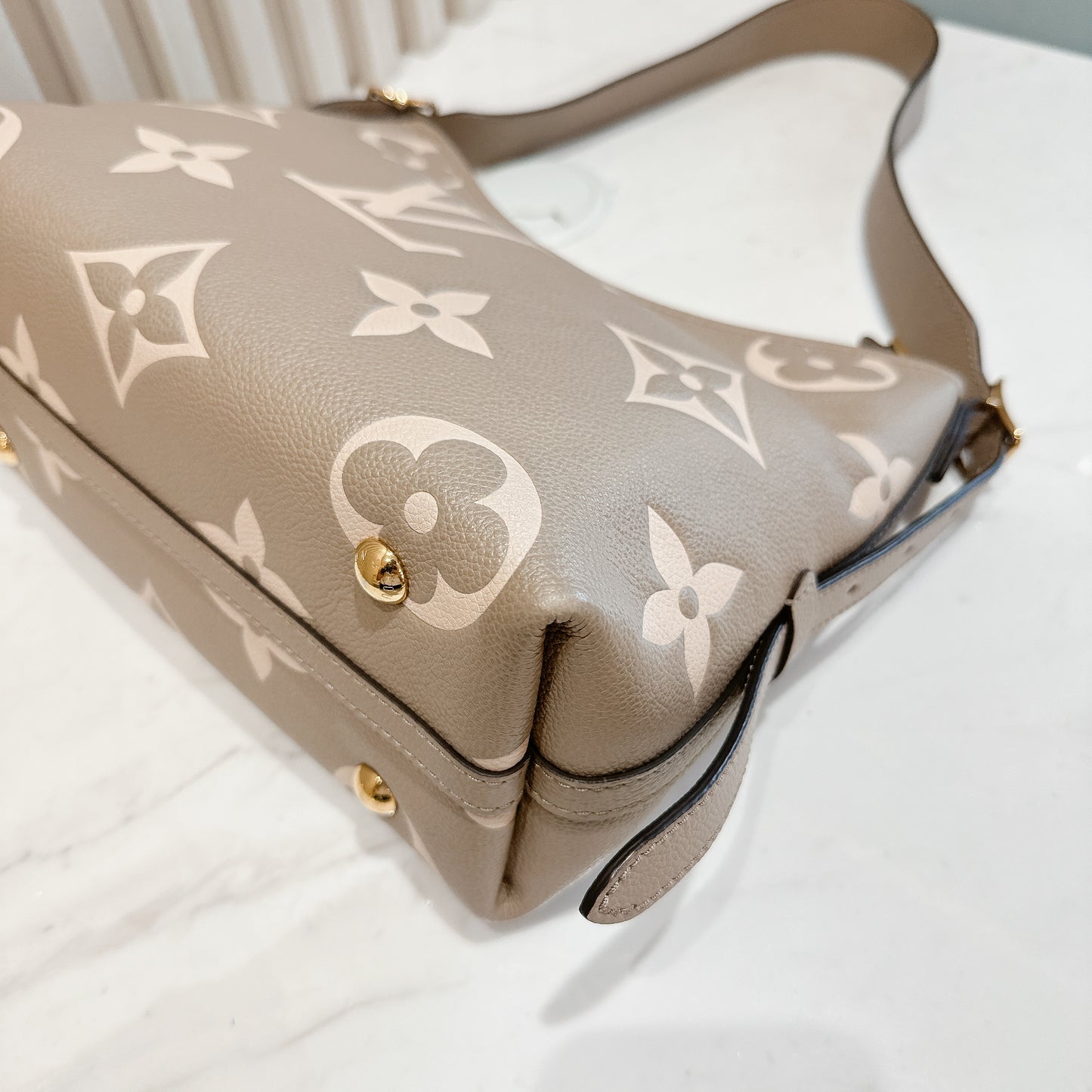 LV CarryAll PM Bicolour Monogram Empreinte