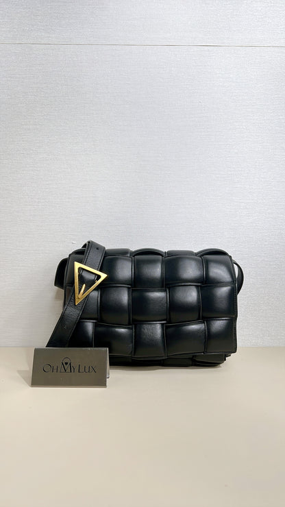 Bottega Veneta Padded Caseette in Black