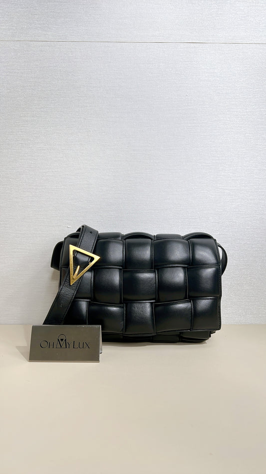 Bottega Veneta Padded Caseette in Black