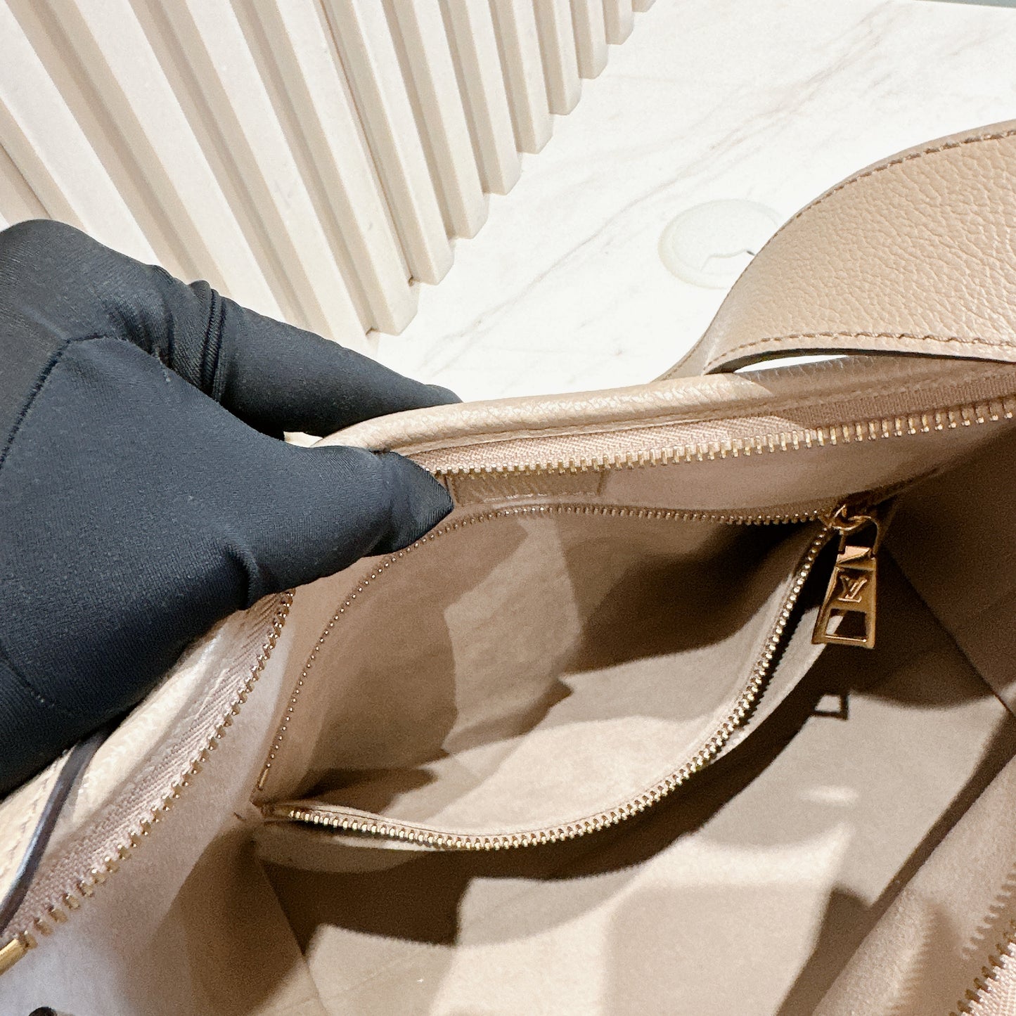 LV CarryAll PM Bicolour Monogram Empreinte