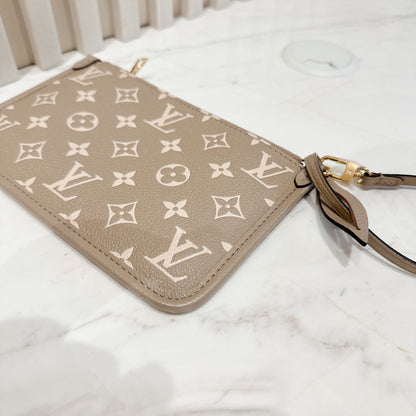 LV CarryAll PM Bicolour Monogram Empreinte