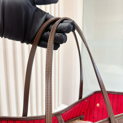 LV Neverfull MM in Damier Ebene