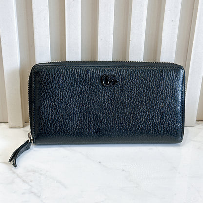 Gucci Marmont Black Long Wallet