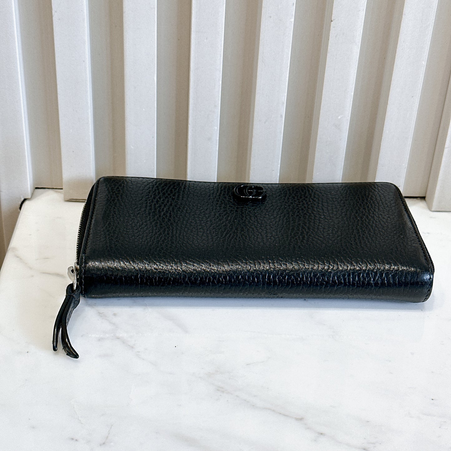 Gucci Marmont Black Long Wallet