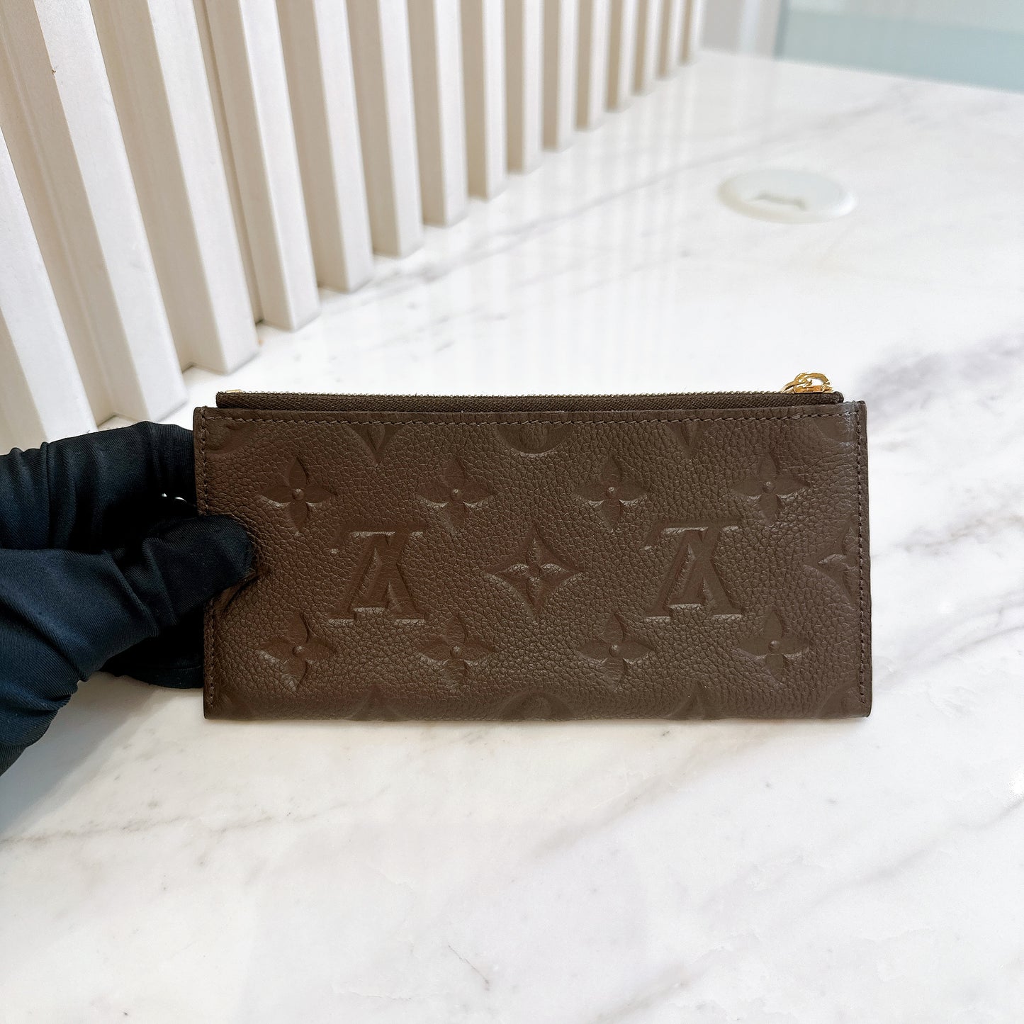 LV Felicie Pochette Zip Insert in Monogram Empreinte