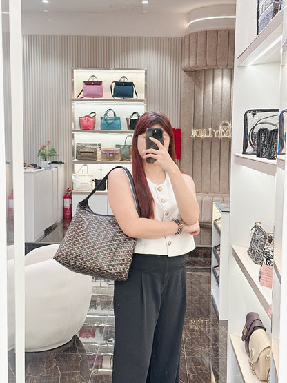 Goyard Boheme Hobo in Black