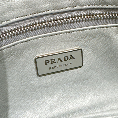 Prada Tassel Baguette in Black Nappa Leather