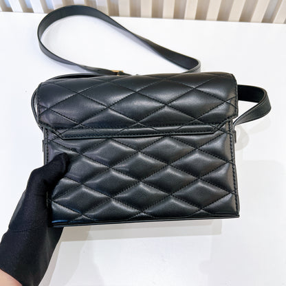 YSL June Box Bag in Black GHW