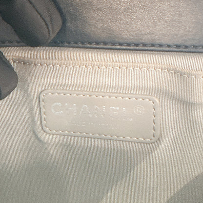 Chanel Boy Old Medium in Blue
