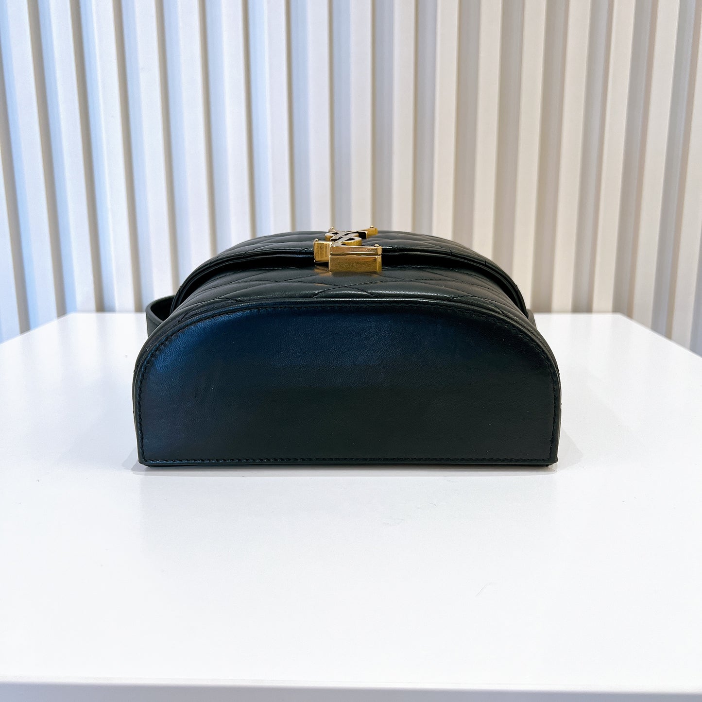 YSL June Box Bag in Black GHW