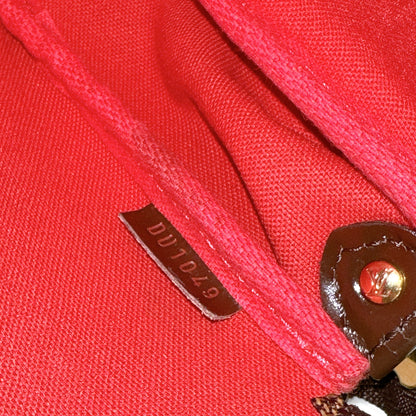 LV Damier Ebene Eva Clutch
