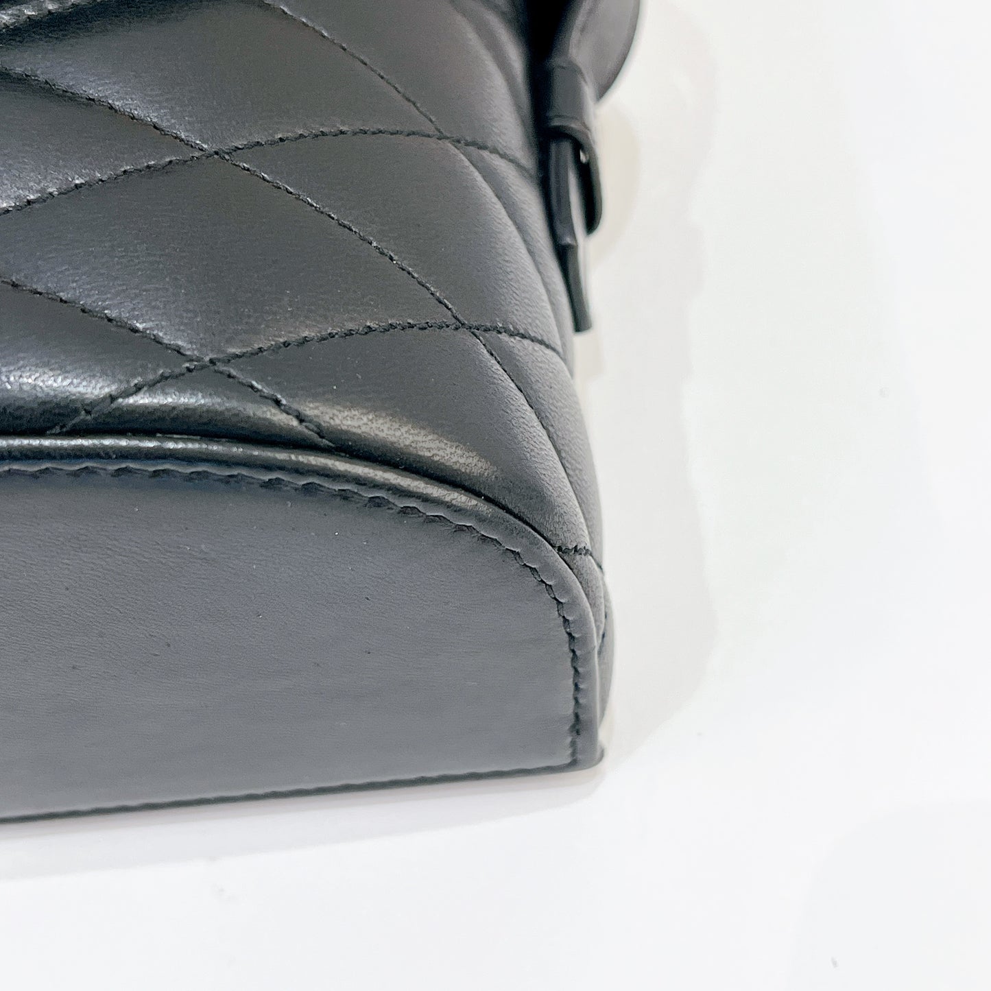 YSL June Box Bag in Black GHW