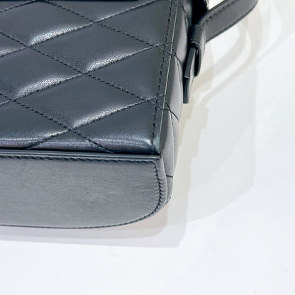 YSL June Box Bag in Black GHW