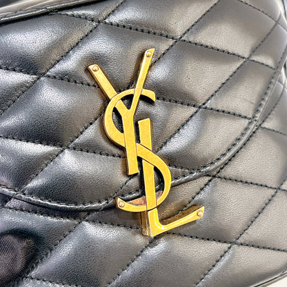 YSL June Box Bag in Black GHW