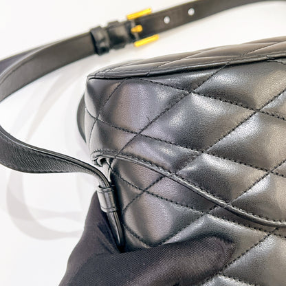 YSL June Box Bag in Black GHW