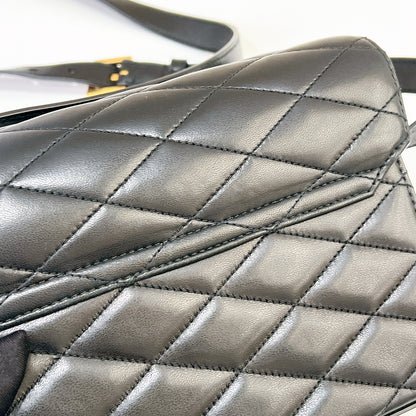 YSL June Box Bag in Black GHW