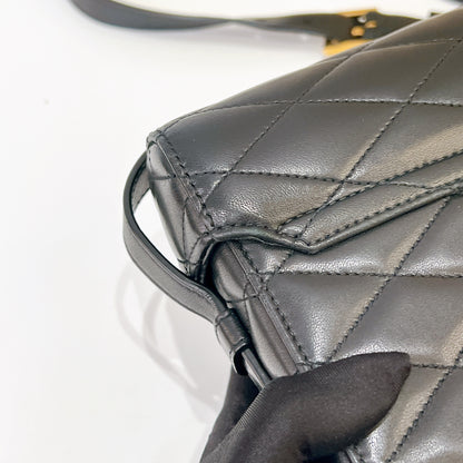 YSL June Box Bag in Black GHW