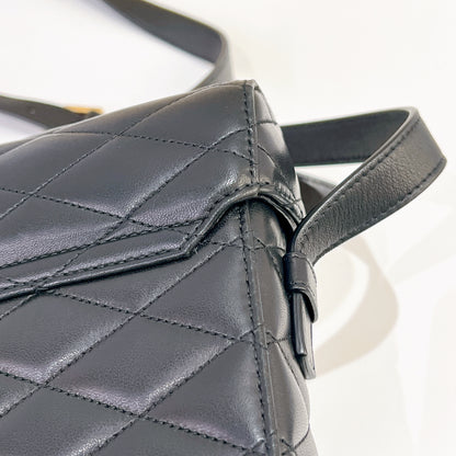 YSL June Box Bag in Black GHW