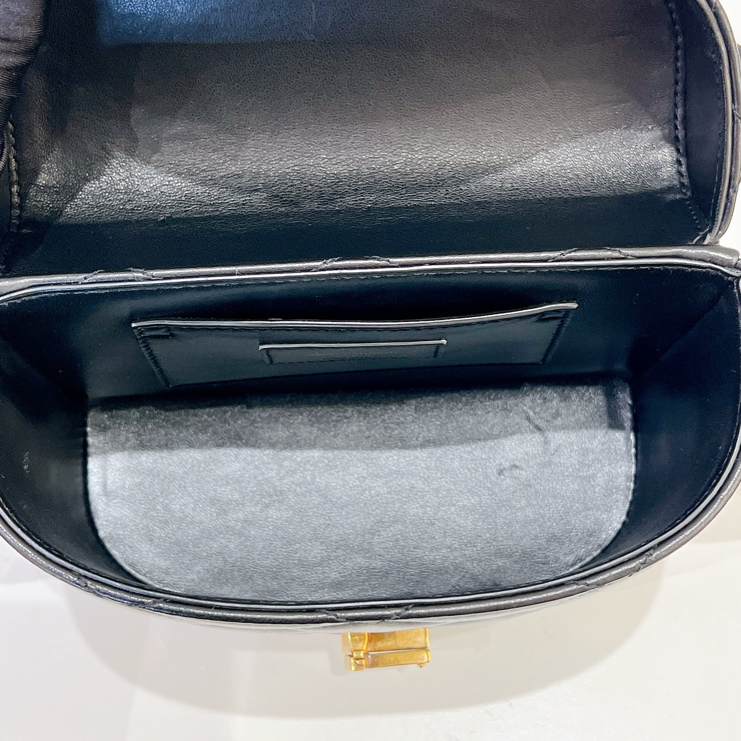YSL June Box Bag in Black GHW