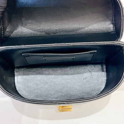 YSL June Box Bag in Black GHW