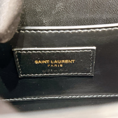 YSL June Box Bag in Black GHW