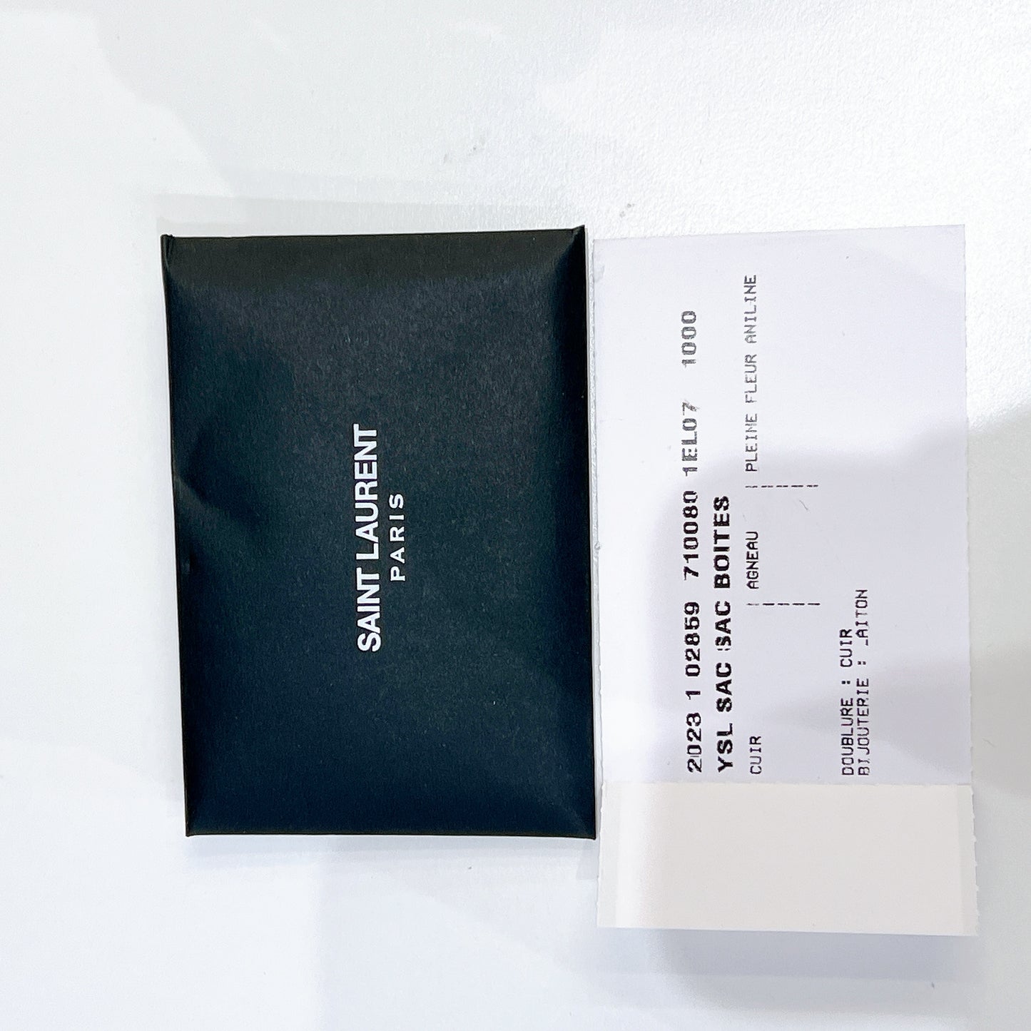 YSL June Box Bag in Black GHW
