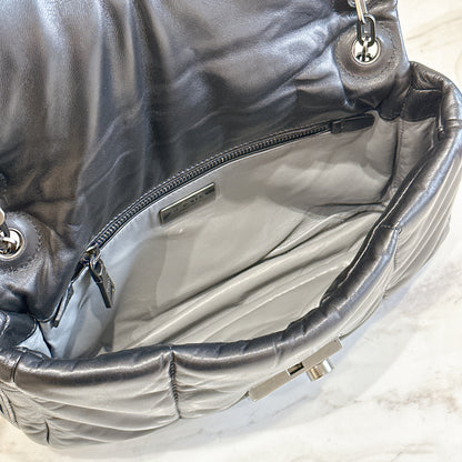 Prada Nappa Bomber Chain Bag