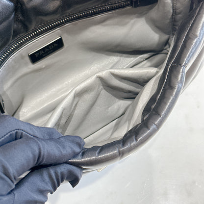 Prada Nappa Bomber Chain Bag