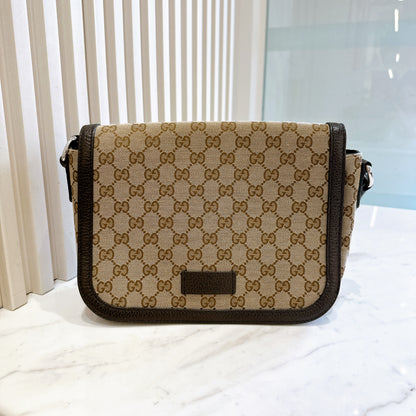 Gucci GG Canvas Messenger Bag