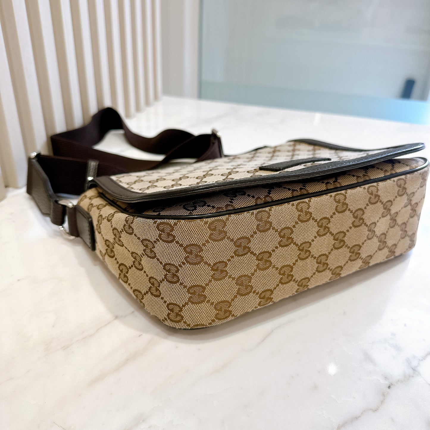 Gucci GG Canvas Messenger Bag