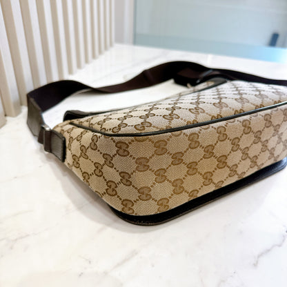Gucci GG Canvas Messenger Bag