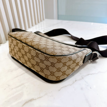Gucci GG Canvas Messenger Bag