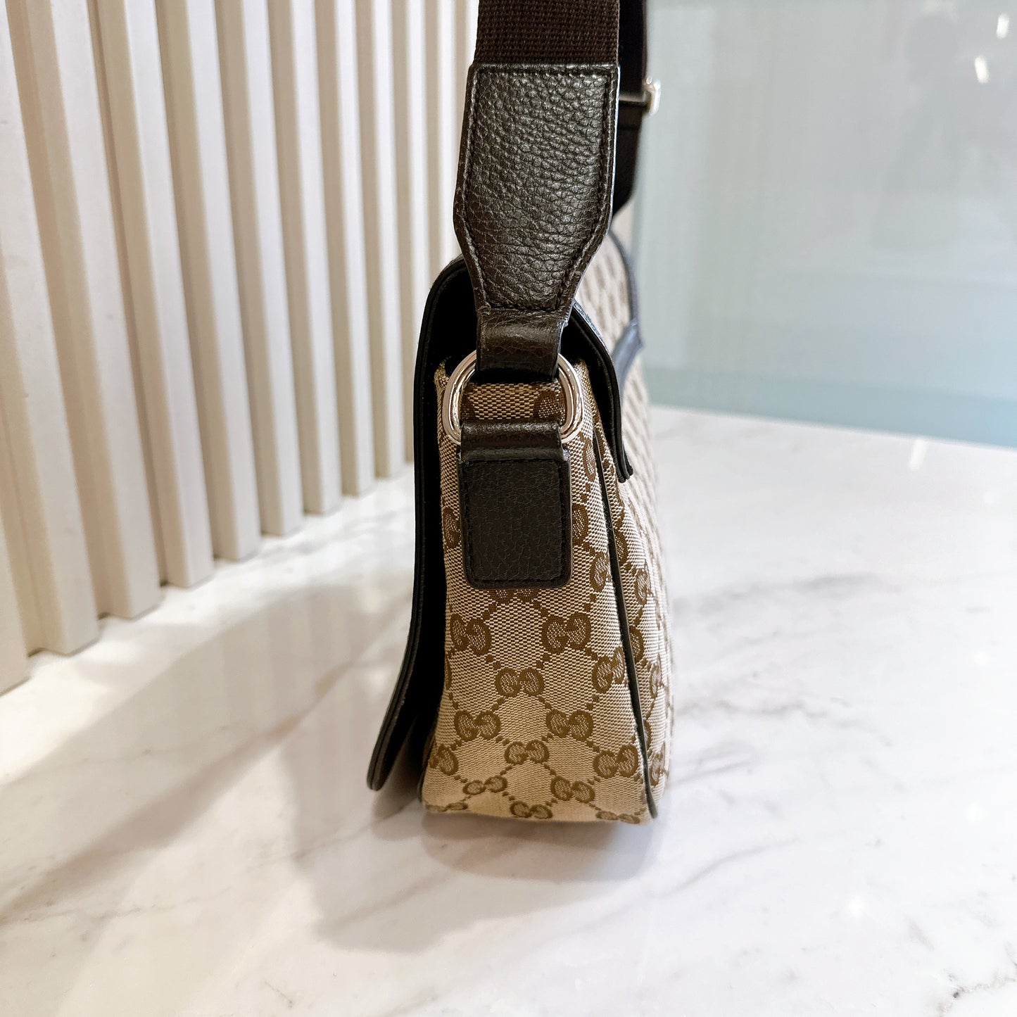 Gucci GG Canvas Messenger Bag