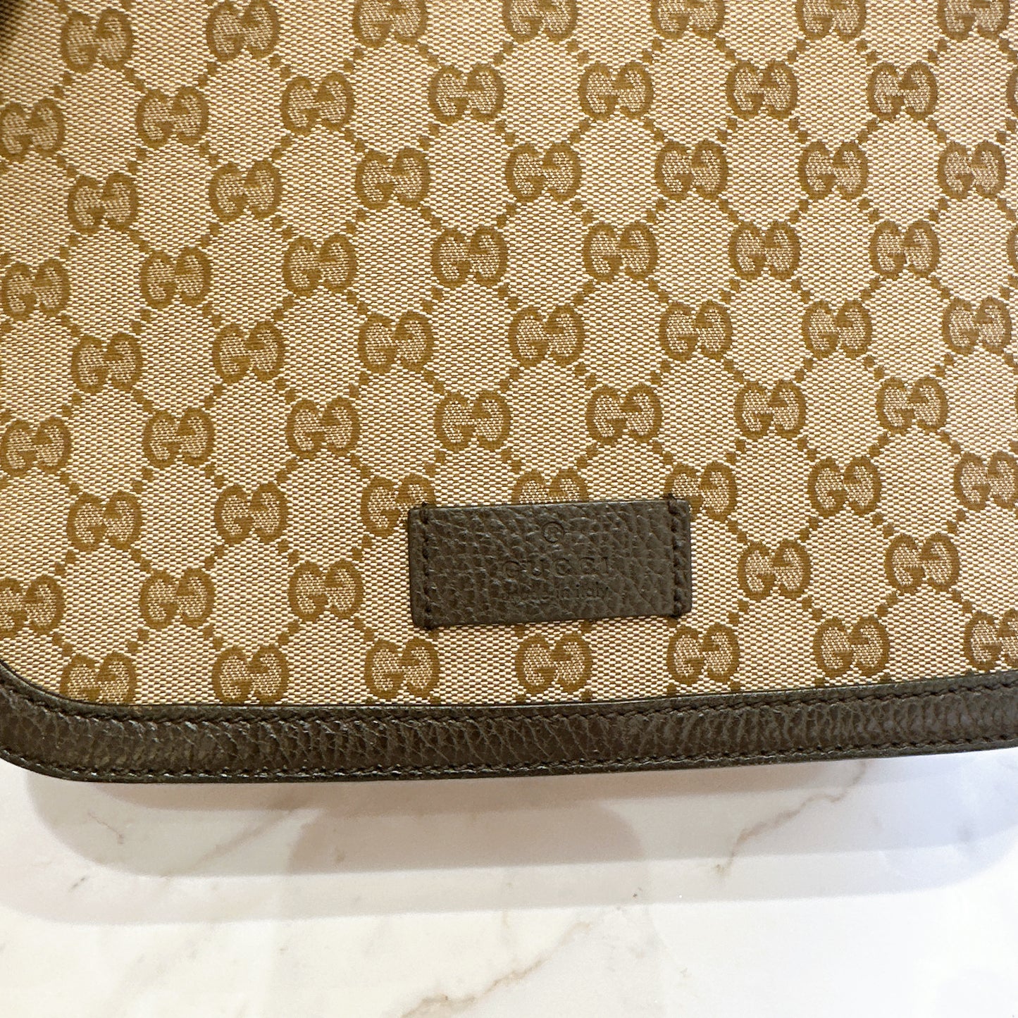 Gucci GG Canvas Messenger Bag