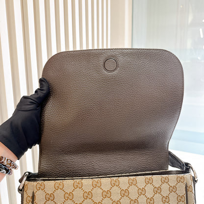 Gucci GG Canvas Messenger Bag