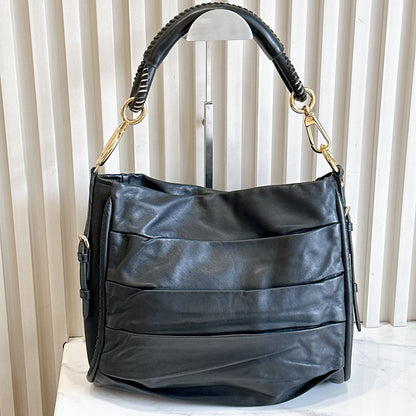 Dior Libertine Hobo in Black Lambskin