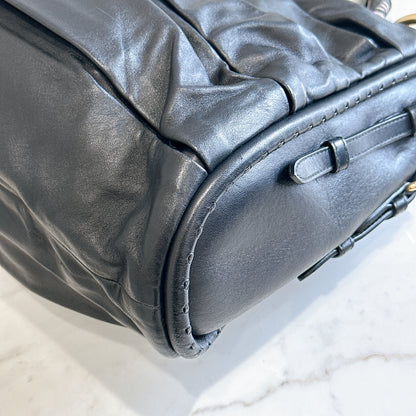 Dior Libertine Hobo in Black Lambskin