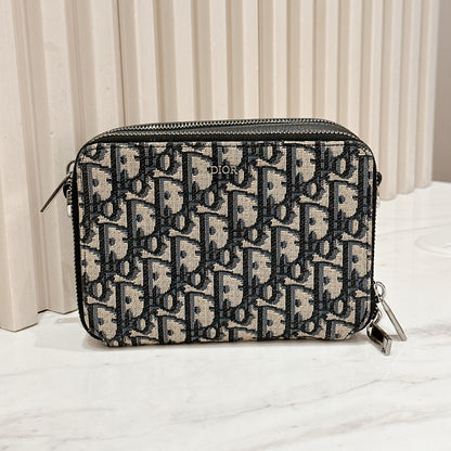 Dior Zipped Pouch with Strap