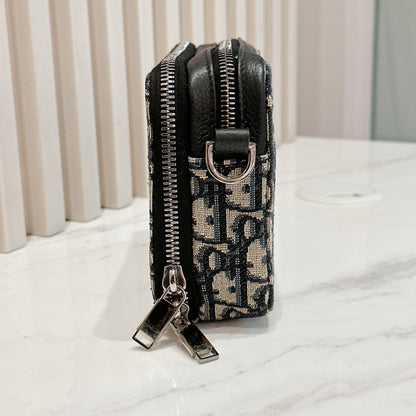 Dior Zipped Pouch with Strap