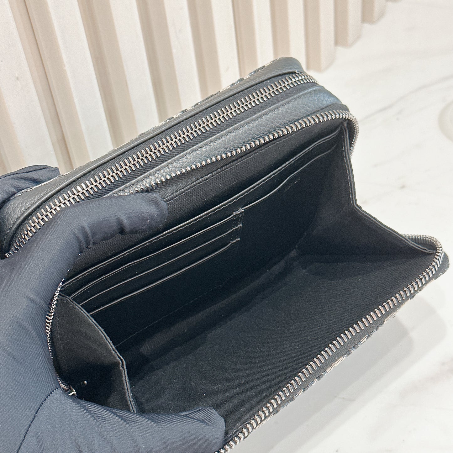 Dior Zipped Pouch with Strap