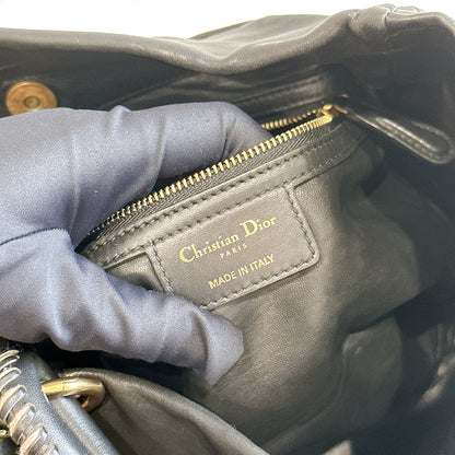 Dior Libertine Hobo in Black Lambskin