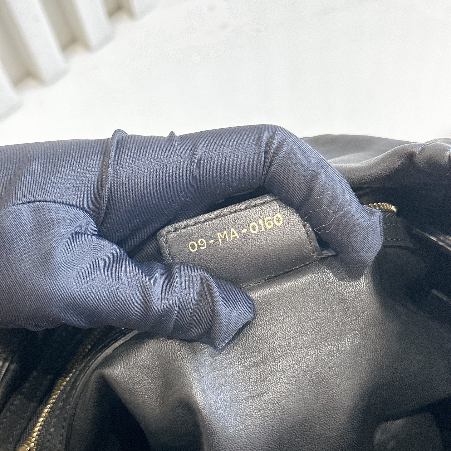 Dior Libertine Hobo in Black Lambskin