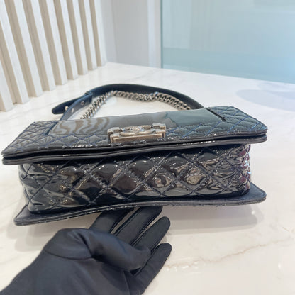 Chanel Boy Patent Reverso Boy Flap