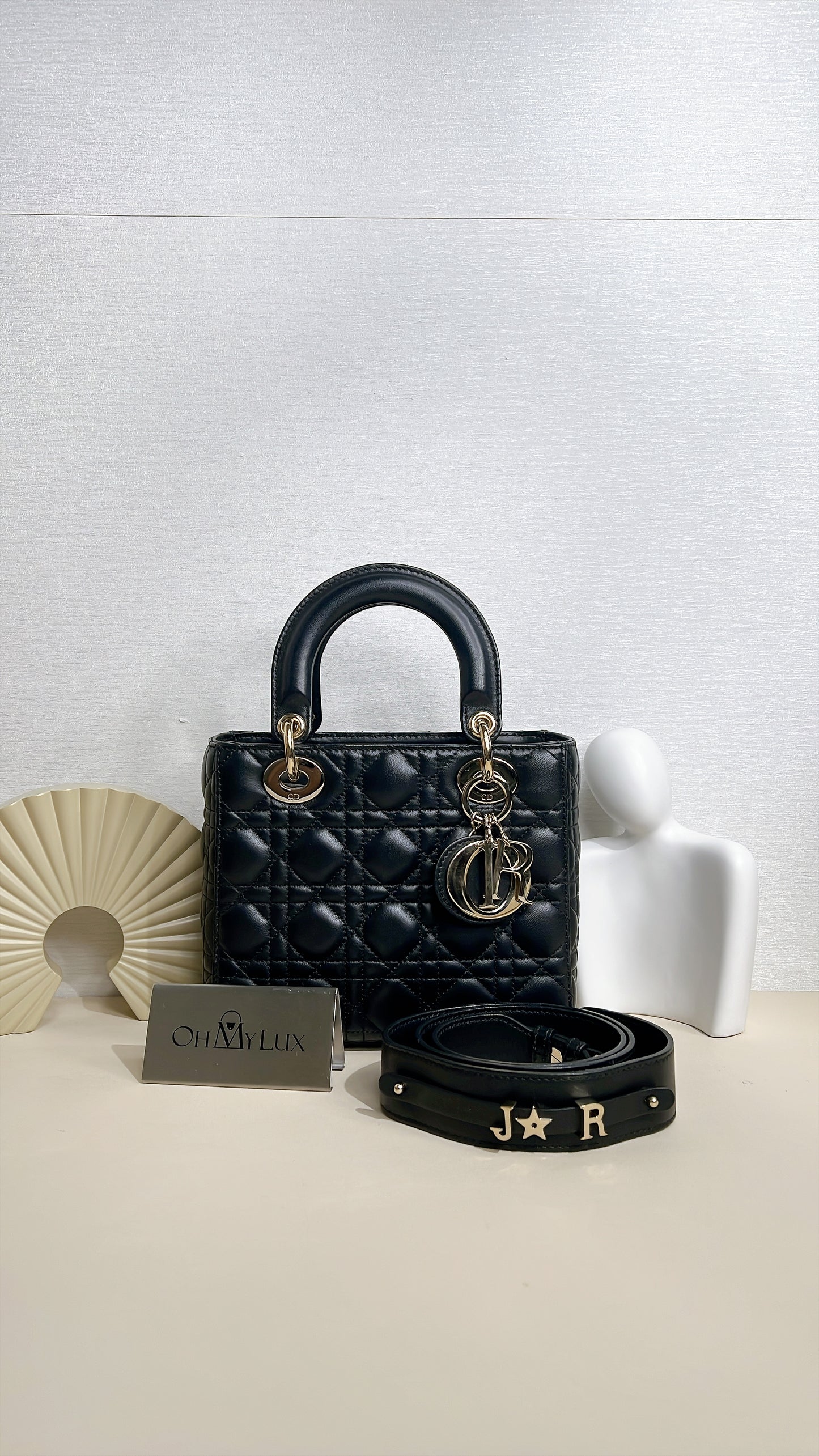 Lady Dior My ABC Dior Small in Black