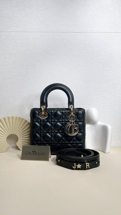 Lady Dior My ABC Dior Small in Black